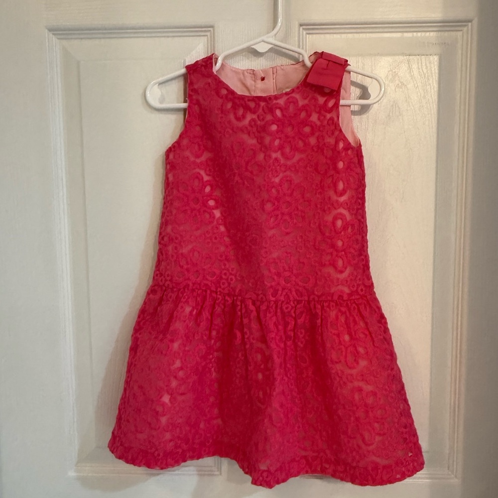 Gymboree Bright Pink Floral Dress